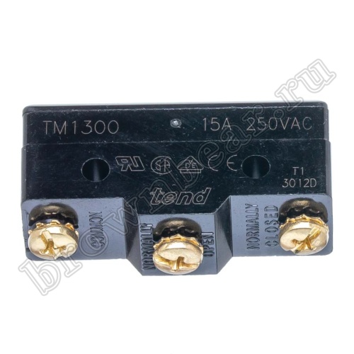 Концевой выключатель 220В, серии 13, тип 00 TM-1300 фото 3