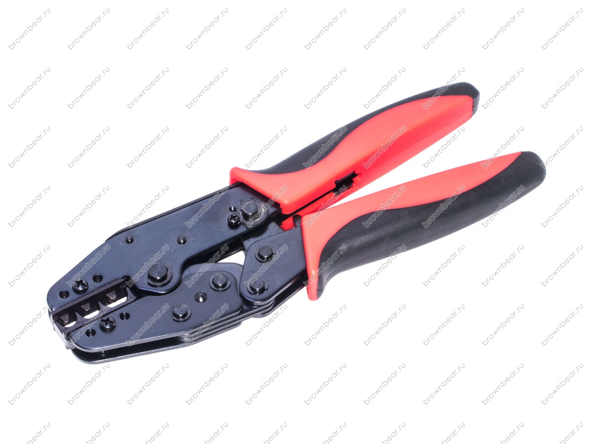 Купить Клещи для обжима неизолированных клемм на провод 4-8 AWG HT ...