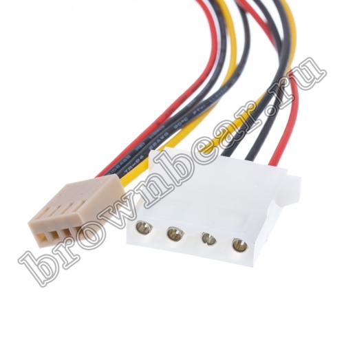 Переходник питания, Molex - Molex/FDD Floppy, GCP-2 SC-021 фото 3