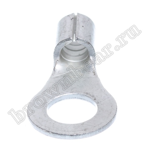 Клемма кольцевая обжимная тип "O" 6.4 мм, на провод 4.0 - 6.0 мм², неизолированная, кратно 100шт. TR-5.5-6 фото 3