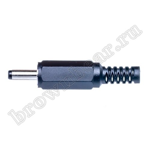 Разъем питания DC штекер 1.35 х 3.45 мм, на кабель c амортизатором DJK-11D фото 4