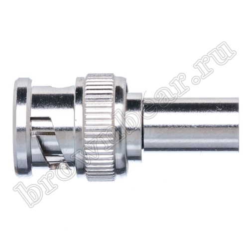 Разъем BNC штекер на кабель RG-59/62, обжимной BNC-C62P фото 7