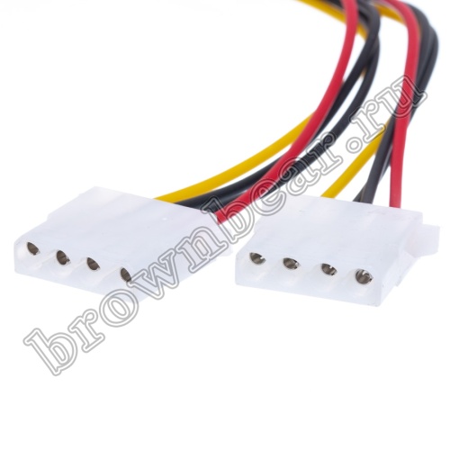 Переходник питания для HDD, Molex - 2 Molex, GCP-1 SC-020 фото 3