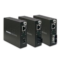 GST-802S Управляемый медиаконвертер  1Гб/с RJ-45 - 1Гб/с, SC, SM, 1310нм, 10км, Smart