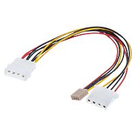 Переходник питания, Molex - Molex/FDD Floppy, GCP-2 SC-021