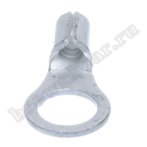 Клемма кольцевая обжимная тип "O" 5.3 мм, на провод 0.25 - 1.5 мм², неизолированная, кратно 100шт. TR-1.25-5 фото 3