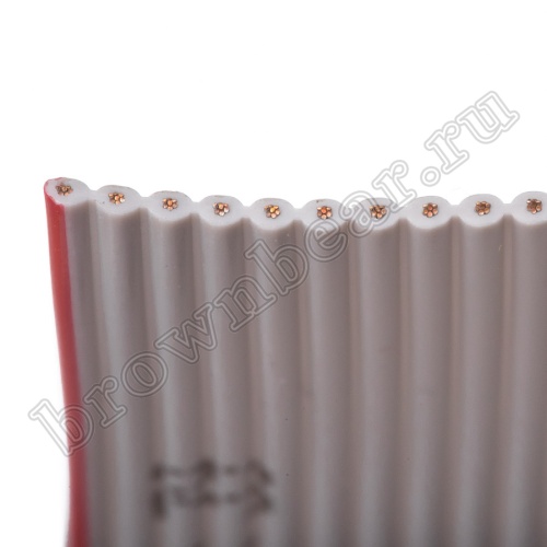 Кабель плоский, шлейф 50 проводников, шаг 1.27 мм фото 3