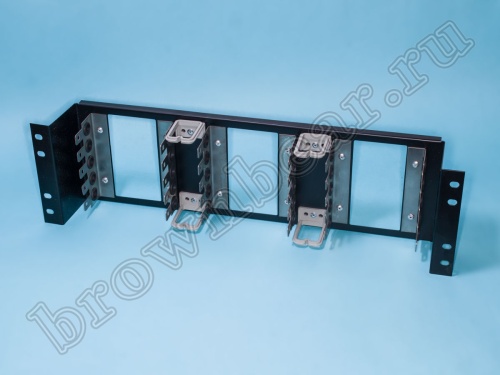 Опорная рама 19" на 15 плинтов,  3U 
