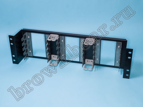 Опорная рама 19" на 15 плинтов,  3U 