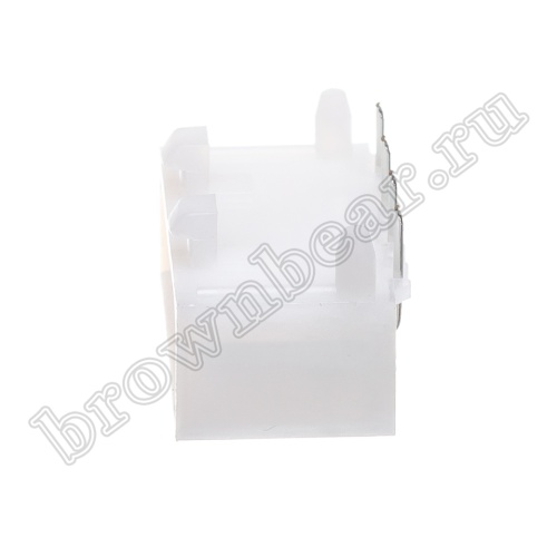 Разъем питания 4 контакта, вилка на плату прямой угол, к дисководу, шаг 5.08 мм THP-4MR фото 3