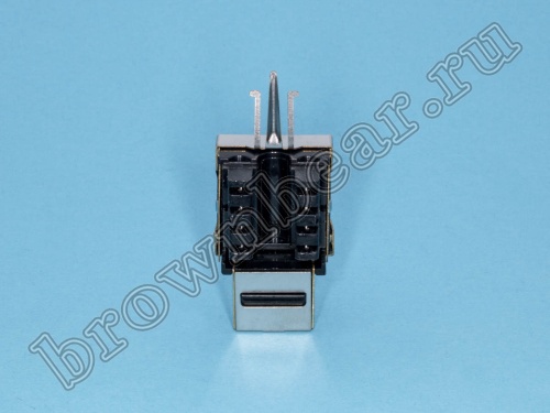 Модуль RJ-45 8P8C кат.5e, Keystone, тип 110, полностью экранированный  фото 4