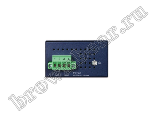 IPOE-270-12V Промышленный PoE инжектор 2 порта 5Гб/с с питанием от 12В фото 4