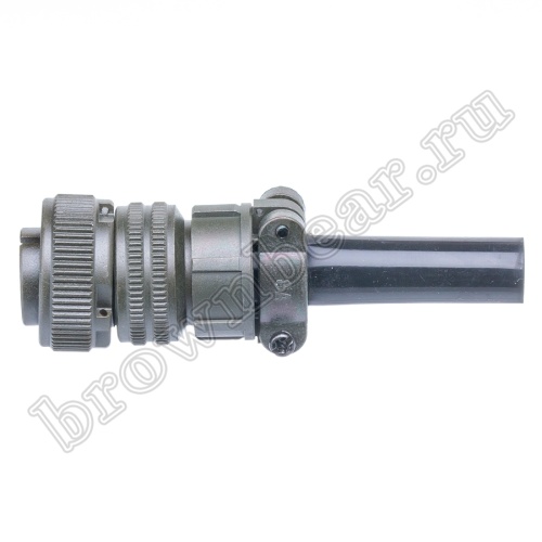 Разъём промышленный круглый MIL-5015 серии MS 7 контактов, вилка на кабель фото 2