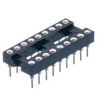 Панелька для микросхем DIP 18 цанговая