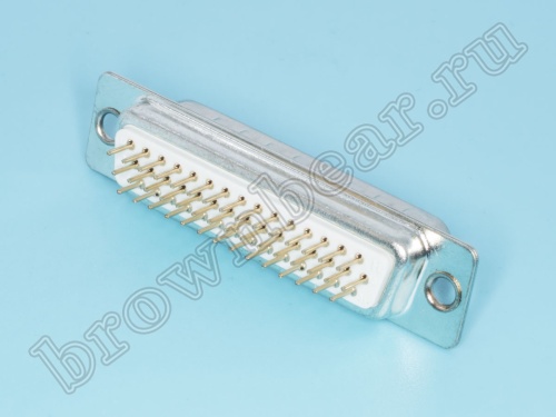 Разъем D-SUB  44 контакта, вилка на плату, вертикальный DHB-44M фото 5