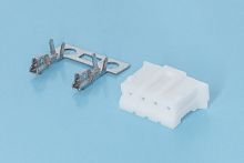 Разъем питания 4 контакта, гнездо на кабель, шаг 2.0 мм MU-4F