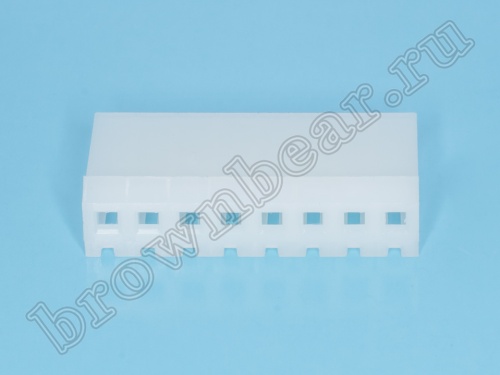 Разъем питания 8 контактов, гнездо на кабель, шаг 3.96 мм PHU-8 фото 4