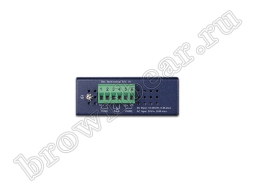 IFT-805AT Промышленный неуправляемый медиаконвертер Planet 1 порт 10/100Мб/с, 1 слот SFP 100Мб/с