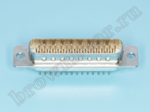 Разъем D-SUB  44 контакта, вилка на плату, вертикальный DHB-44M фото 2