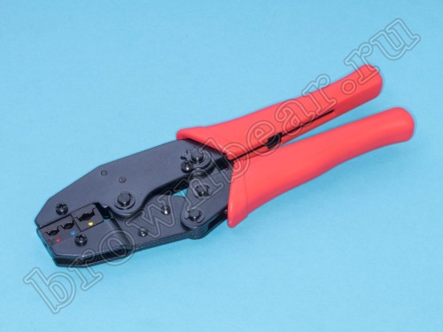 Пресс-клещи (кримпер) для обжима изолированных клемм на провод 10-22 AWG HT-301H/HT-236H/HT-336H фото 2