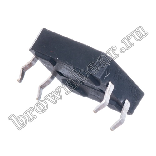 Кнопка тактовая 12x12 мм, h=4.3 мм, 4 контакта SWT-5 фото 5