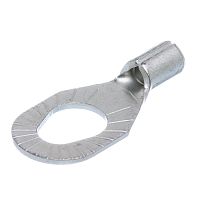 Клемма тип "O" 3.7 - 5.3 мм на провод 0.5 - 1.5 мм², неизолированная, кратно 100шт.