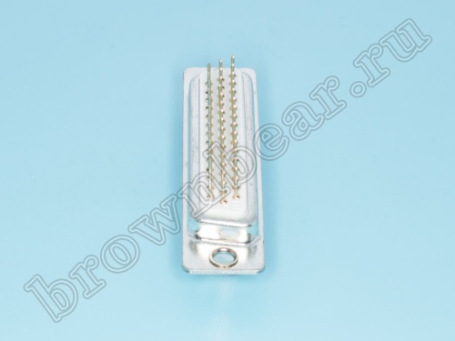 Разъем D-SUB  44 контакта, вилка на плату, вертикальный DHB-44M фото 6