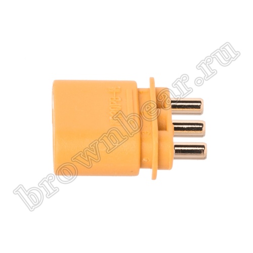 Разъем питания MR30 для АКБ, 3 контакта, штекер на плату MR30PB30-M.G.Y фото 3