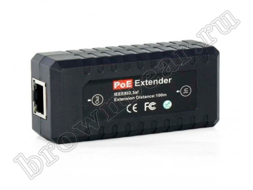 POE-EX201E Удлинитель РоЕ, 10/100Мб/с 802.3af