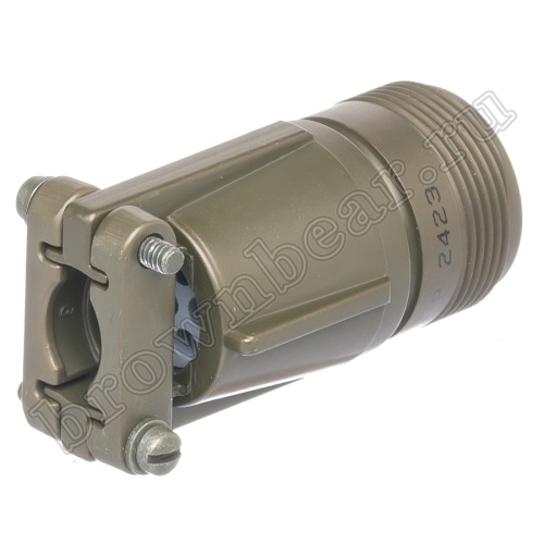 Разъём Amphenol серии MS, 7 контактов, вилка на кабель, тип 16S, наружная резьба MS3101E-16S-1P фото 4