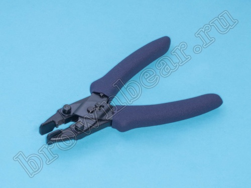 Пресс-клещи (кримпер) для обжима скотчлоков, 101 мм, с фиксатором HT-310 фото 2