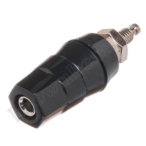 Клемма приборная для разъема Banana, тип 9 (гнездо), черная BP-9B