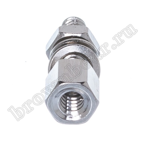 Винт шестигранный L=11мм для разъемов D-SUB, с внутренней резьбой 4-40 UNC, в комплекте гайка-шайба-гровер, упаковка 100шт. SCR-11/CA-0231 фото 4