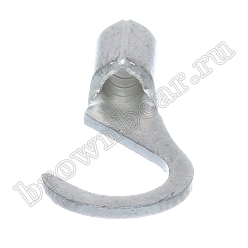 Клемма крюк тип "C" 5.3 мм на провод 0.5 - 1.5 мм², неизолированная,  кратно 100шт. TC-1.25-5 фото 5