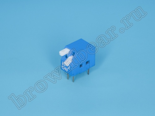 Переключатель Dip-Switch 2 контактных группы, пиано 