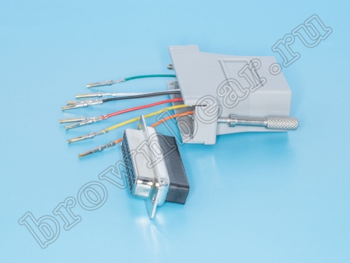 Переходник D-SUB 25 гнездо - RJ45 гнездо GC-25FT8 фото 4