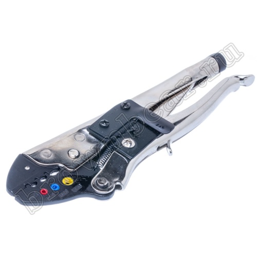 Пресс-клещи (кримпер) для обжима изолированных клемм на провод 10-20 AWG, с зачисткой и обрезкой YY-78-320