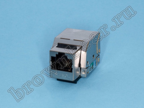 Модуль RJ-45 8P8C кат.5e, Keystone, тип 110, полностью экранированный 