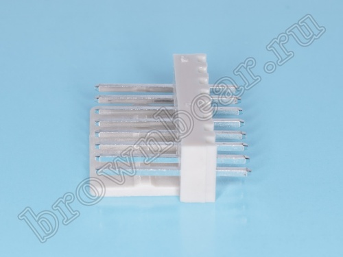 Разъем питания 8 контактов, вилка на плату, шаг 2.54 мм WF-8 фото 4