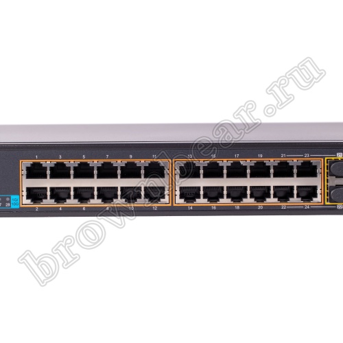 SGS-6341-24P4X Управляемый L3 стекируемый PoE коммутатор Planet, 24 портa 1Гбит/с, 4 порта 10Гбит/с SFP+ фото 4