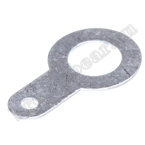 Лепесток заземления d 5.3 мм, под пайку, кратно 100шт. ST-5LT фото 2