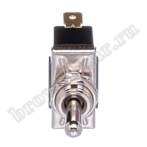 Тумблер однополюсный, 3 контакта (on-off-on), на панель с гайкой, SPDT, B067CP PST-101C фото 6