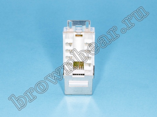 Модуль RJ-45 8P8C кат.5e, Keystone,  универсальный, PCnet  фото 3