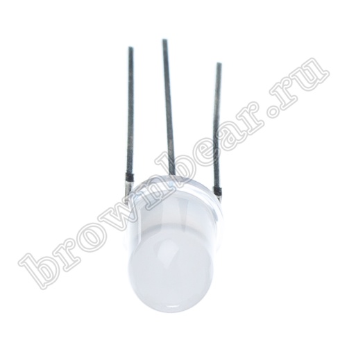 Светодиод индикаторный d=5мм, двухцветный красный/зеленый, 3.0/12.0 mcd, общий катод фото 5