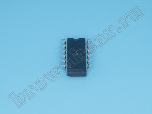 Переключатель Dip-Switch 6 контактных групп, планарный (B013E) SWD4-6 фото 5