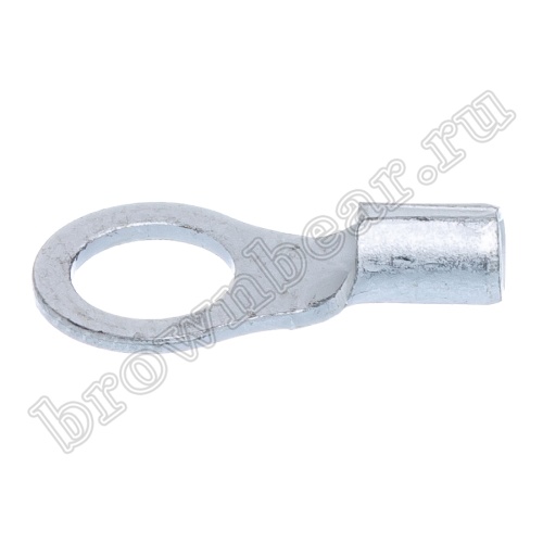 Клемма кольцевая обжимная тип "O" 5.3 мм, на провод 0.25 - 1.5 мм², неизолированная, кратно 100шт. TR-1.25-5 фото 5