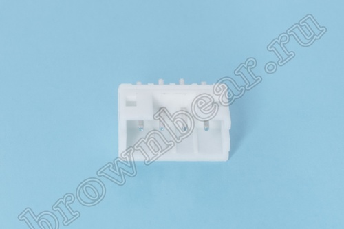 Разъем питания 4 контакта, вилка на плату, шаг 2.0 мм MW-4M фото 4