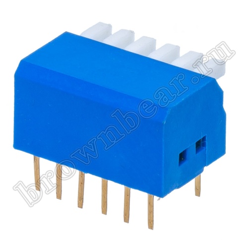 Переключатель Dip-Switch 6 контактных групп, пиано  SWD3-6 фото 3