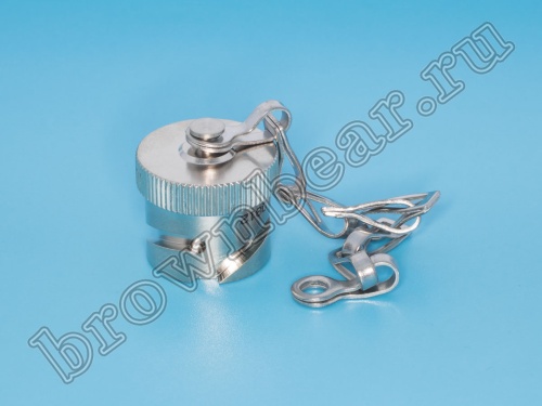 Заглушка Amphenol серии 97B, АСА-B для разъема тип 12S, наружный байонет 97B25042-12B(A23) фото 3