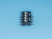 Переключатель Dip-Switch 4 контактных группы, планарный, тип 2